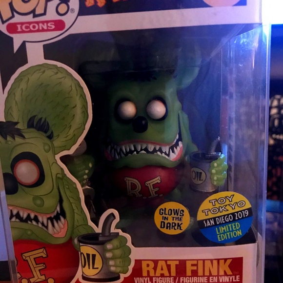 ラットフィンク RAT FINK Metallic Blue Wacky Wobbler FUNKO Ed BIG DADDY | eBay